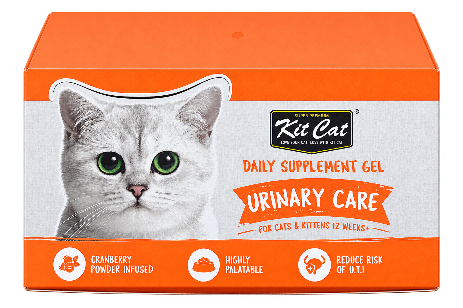 Kit Cat Daily Supplement Gel Urinary Care